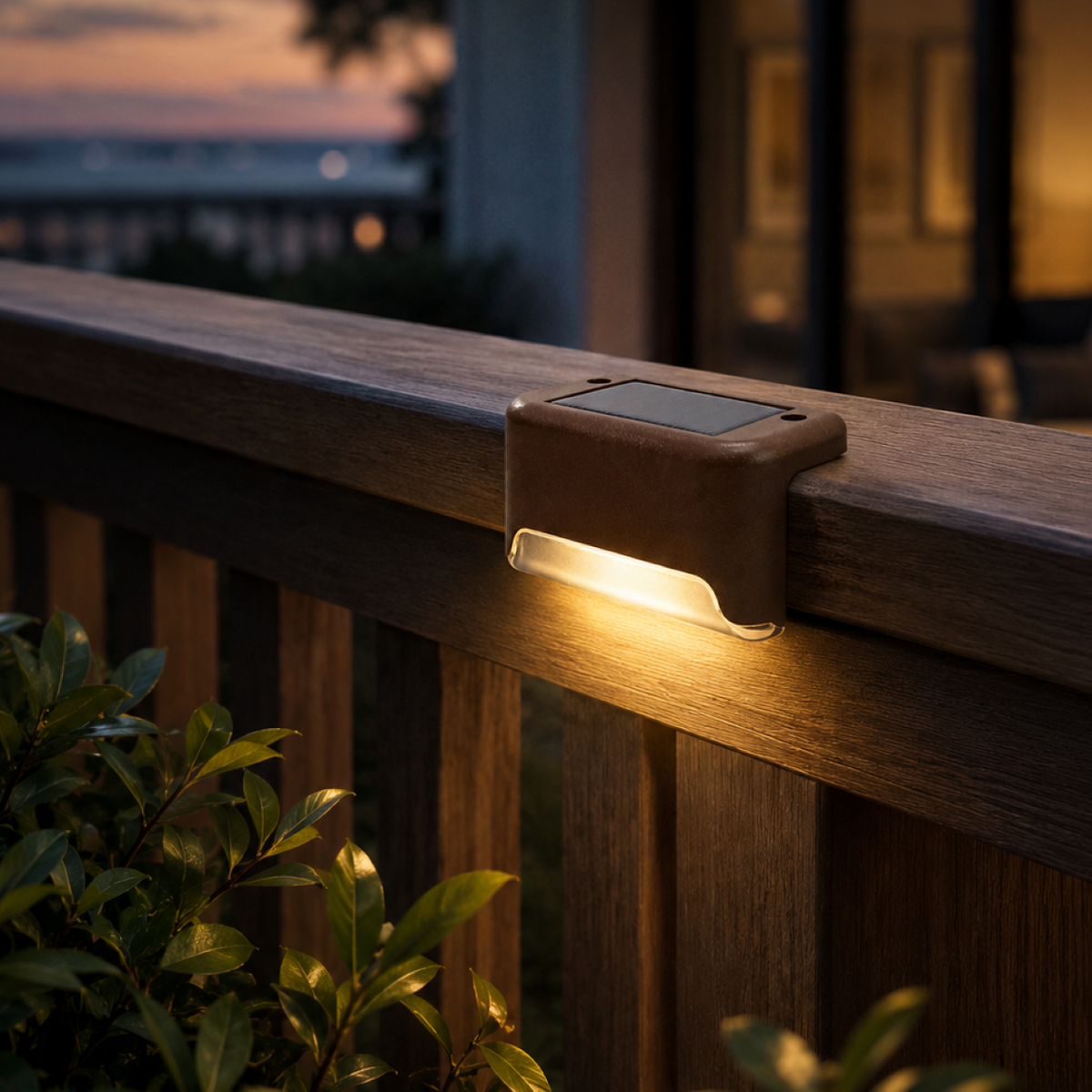 Thrives Outdoor | Soluxe Solar-Powered Outdoor Step Light