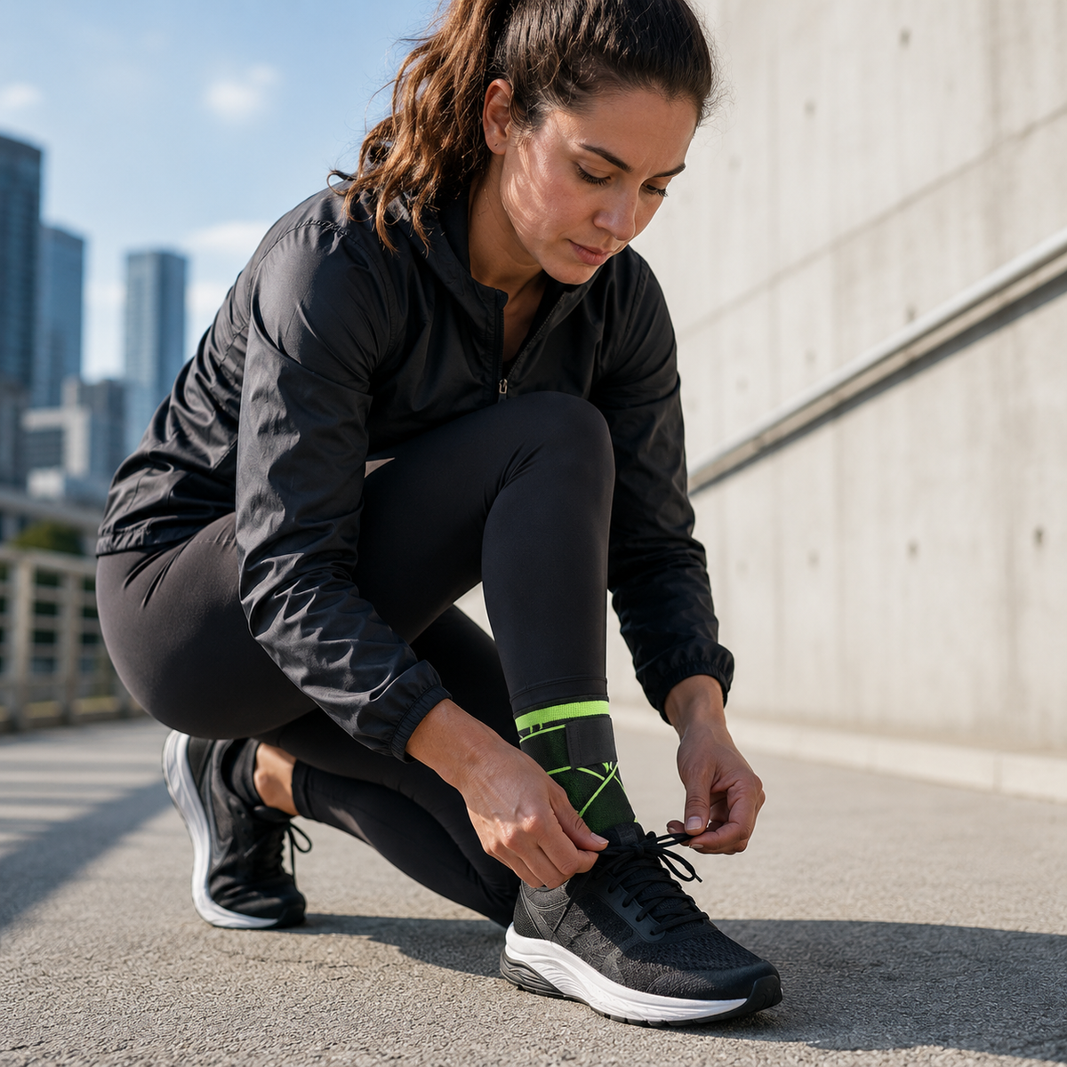 Thrives Outdoor | StrideVail Adjustable Ankle Compression Wrap