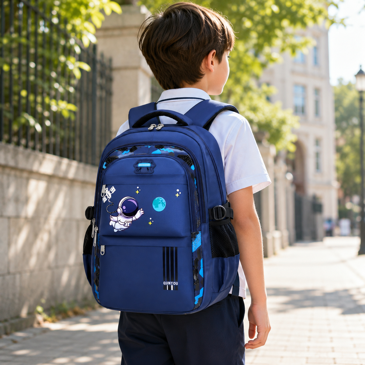 Thrives Outdoor | AstroVibe Waterproof Polyester School Backpack