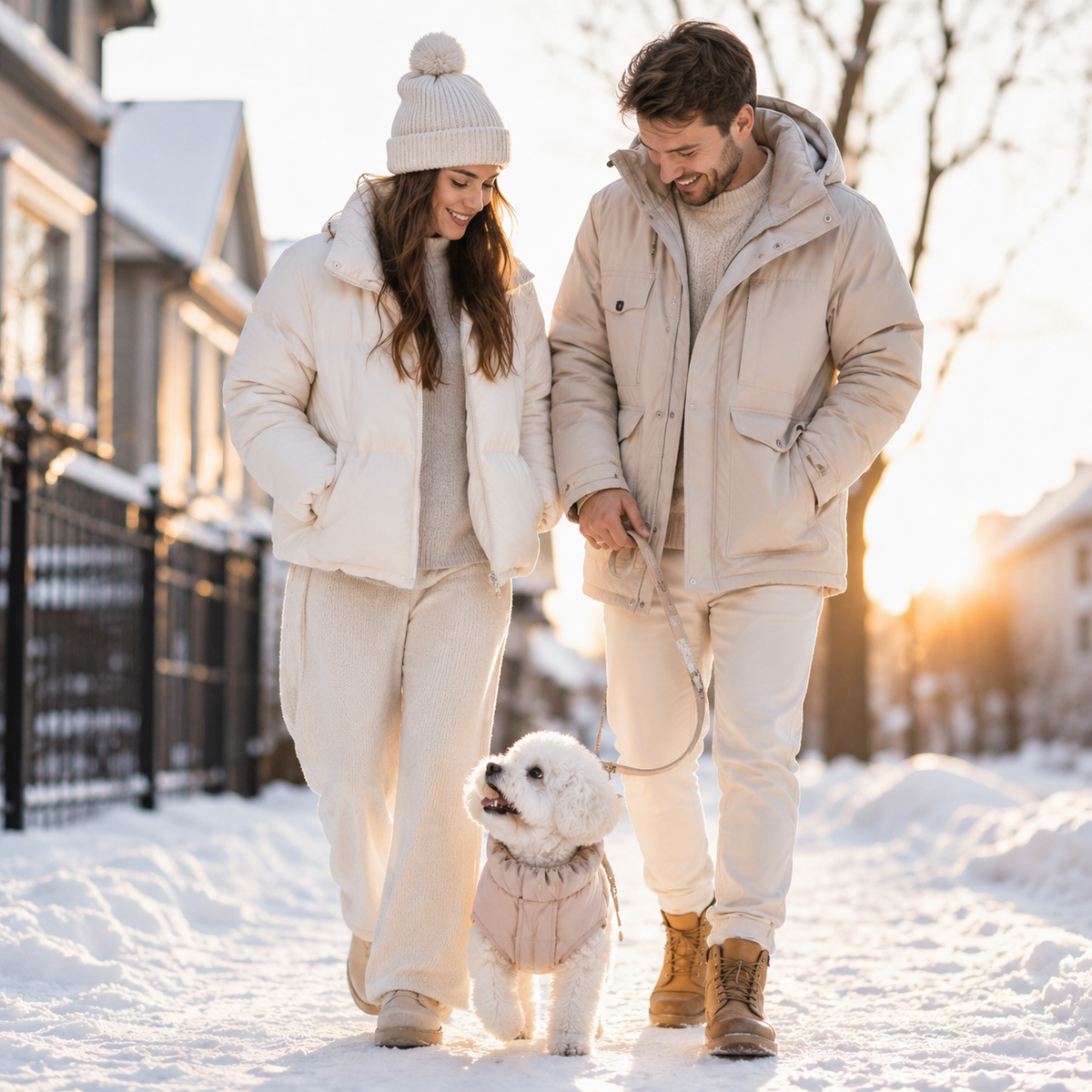 Winter Quilted Dog Jacket