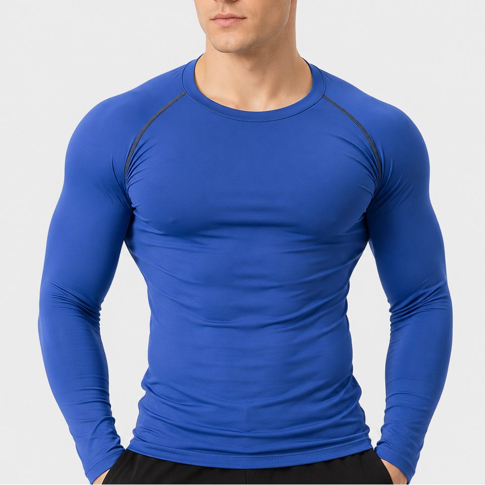 Thrives Outdoor | Strivon Men's Long Sleeve Compression Top