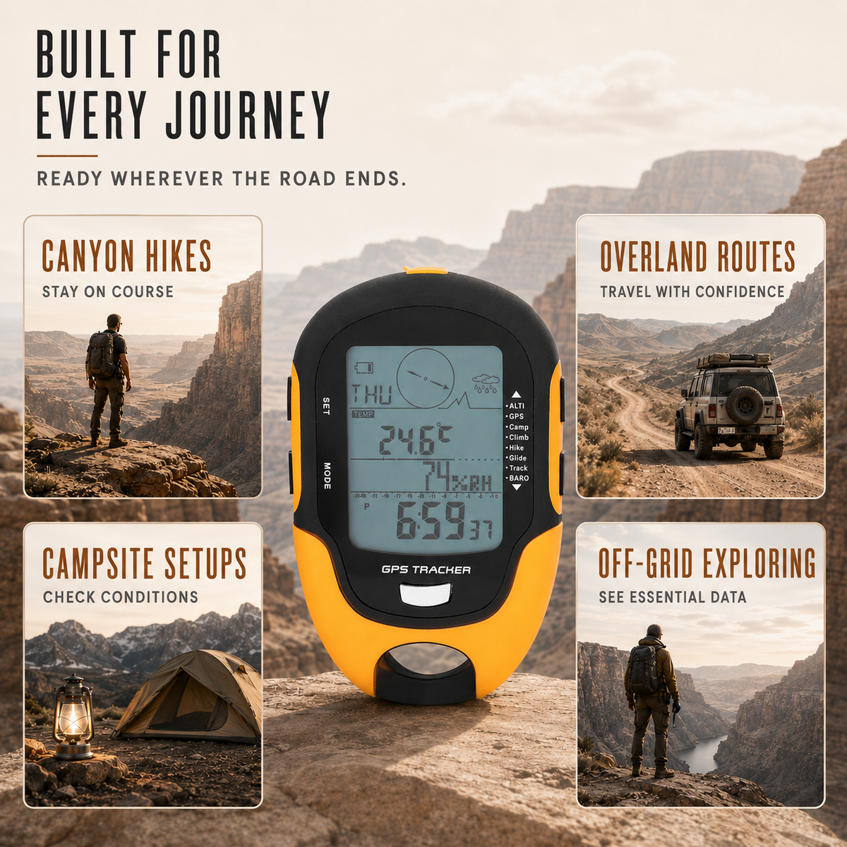 Thrives Outdoor | Navitrax Portable Handheld GPS Tracker