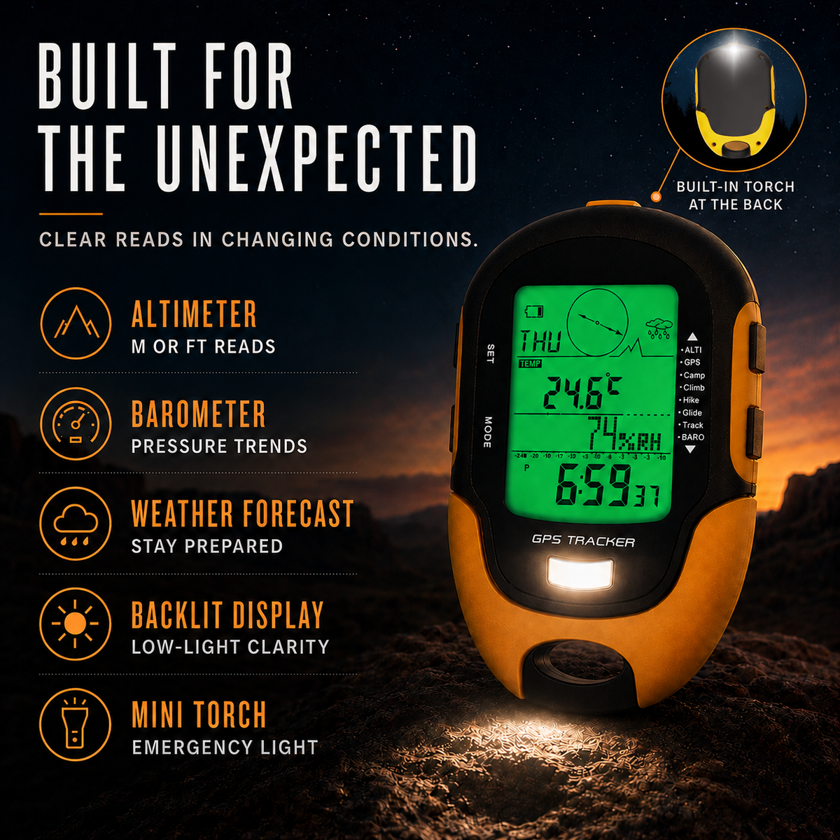 Thrives Outdoor | Navitrax Portable Handheld GPS Tracker