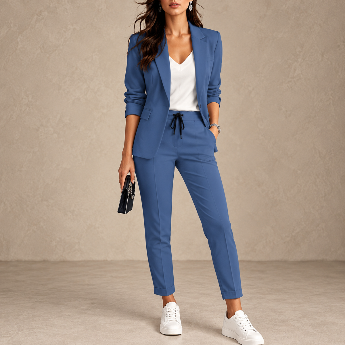 Joanna Blazer & Trouser Set