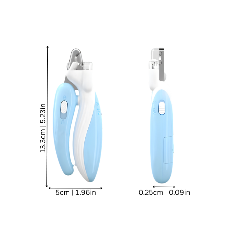 Precision LED Nail Clippers for Safer Pet Grooming