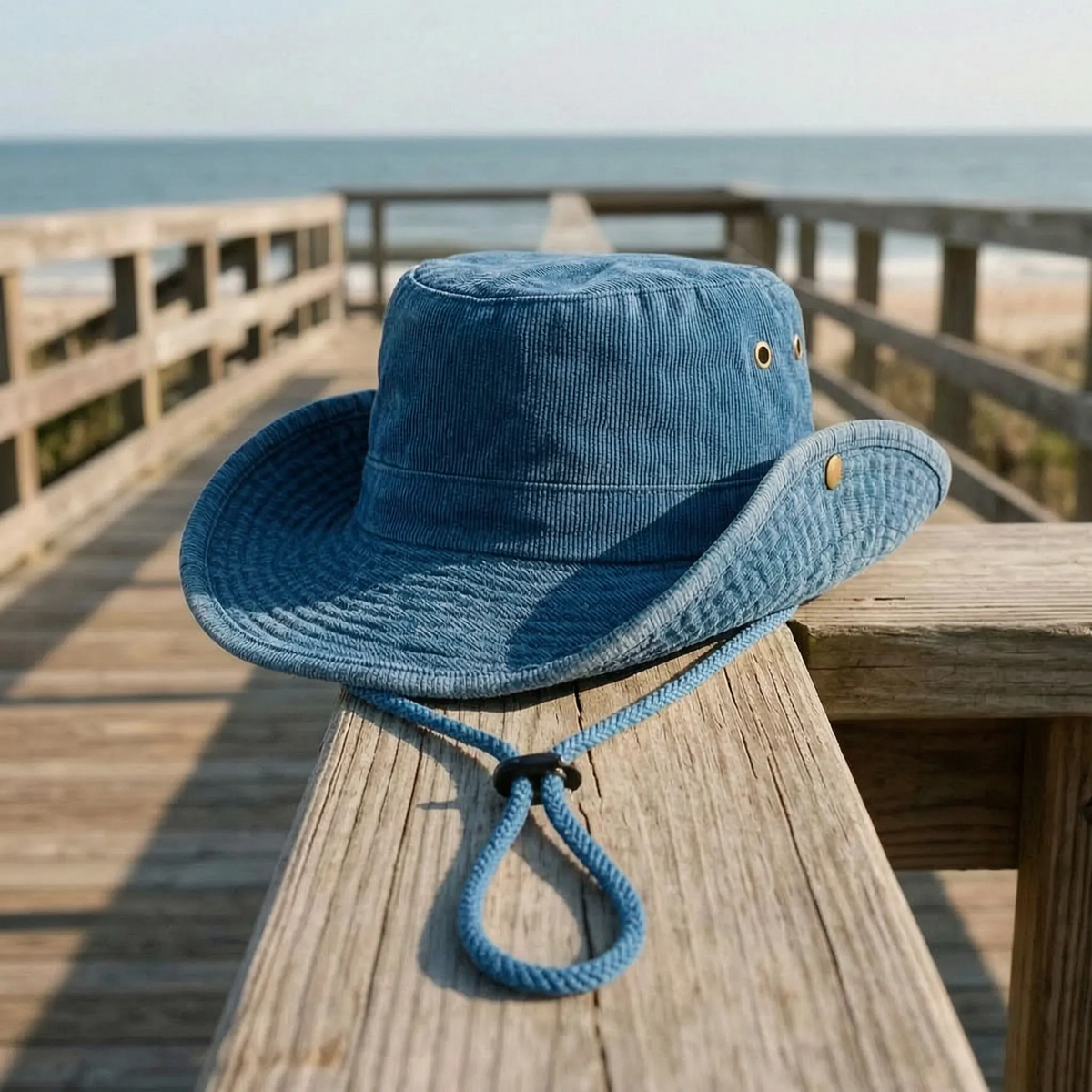 Convertible Brim Outdoor Sun Hat | Snap Side Styling