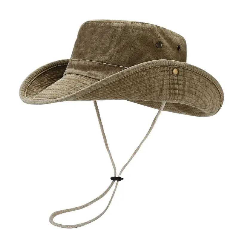 Convertible Brim Outdoor Sun Hat | Snap Side Styling
