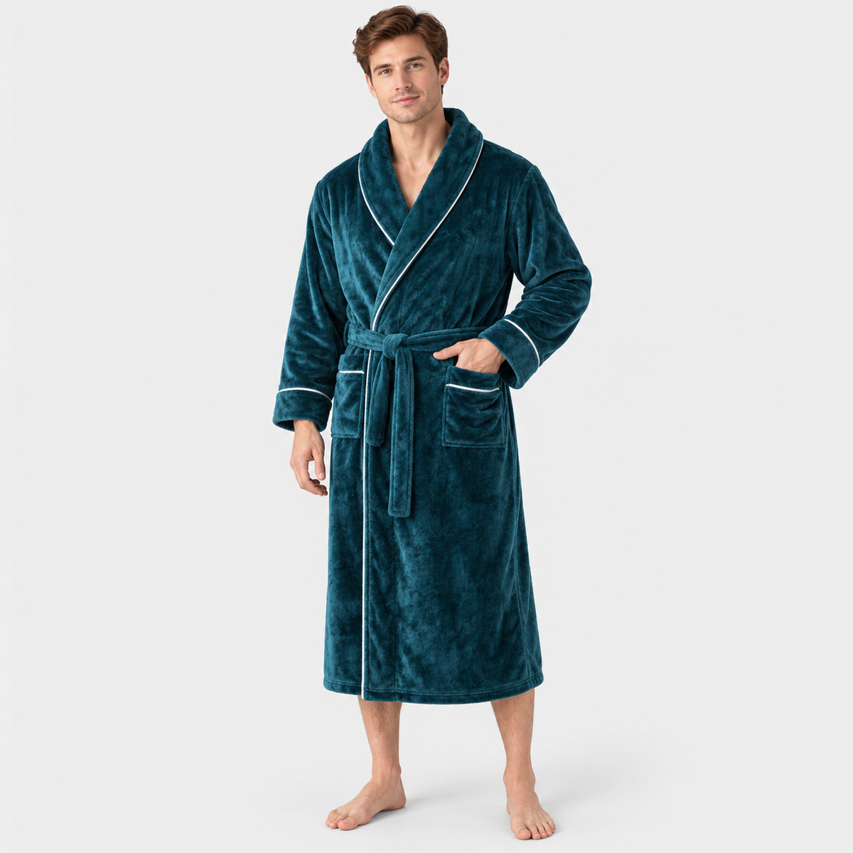 Thrives Outdoor | Veluroan Long Bathrobe