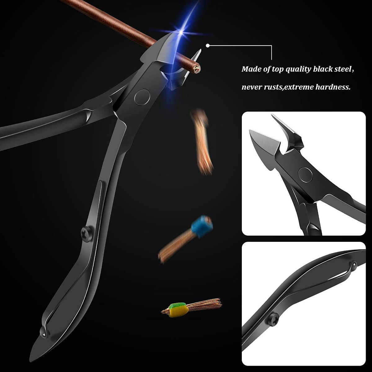 18 Piece Nail Clipper and Manicure Set with Hard Travel Case