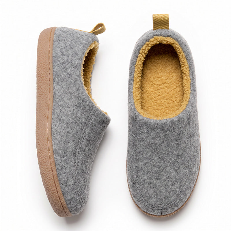 Unisex Orthopaedic House Slippers with Arch Support & Warm Fleece Lining