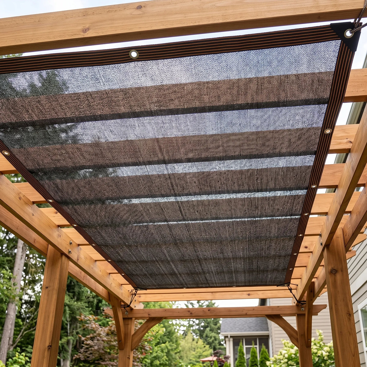 Easy Mount Outdoor Shade Mesh With Grommets