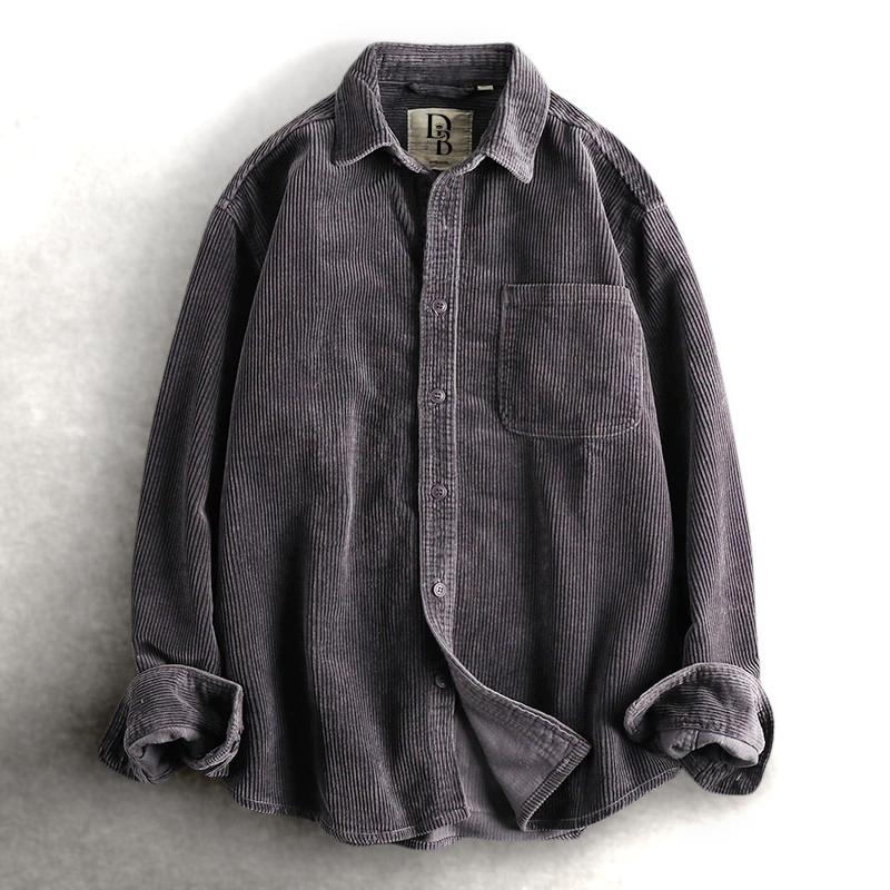 Everett Cotton Corduroy Shirt