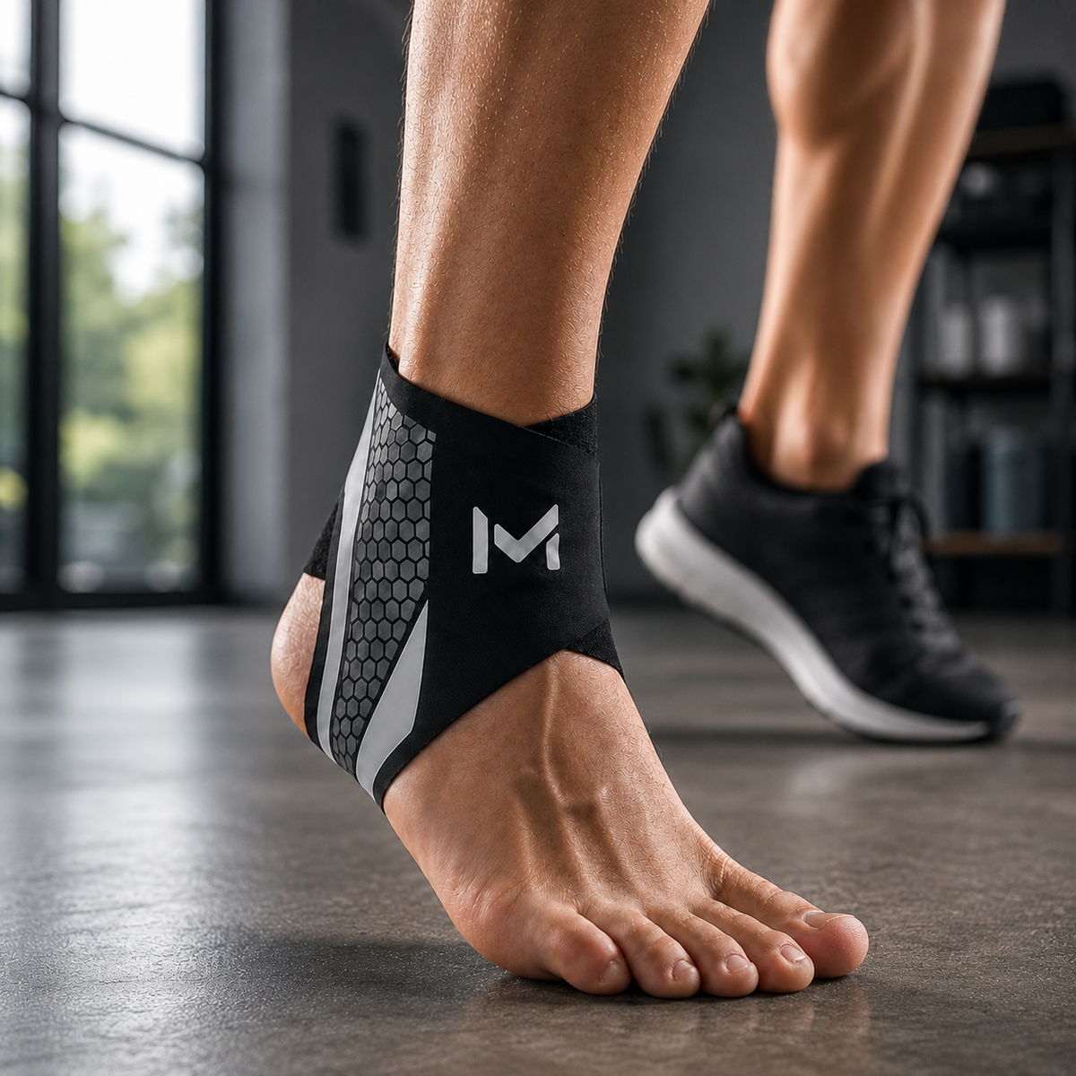 Figure Eight Strap Ankle Brace Support Sleeve