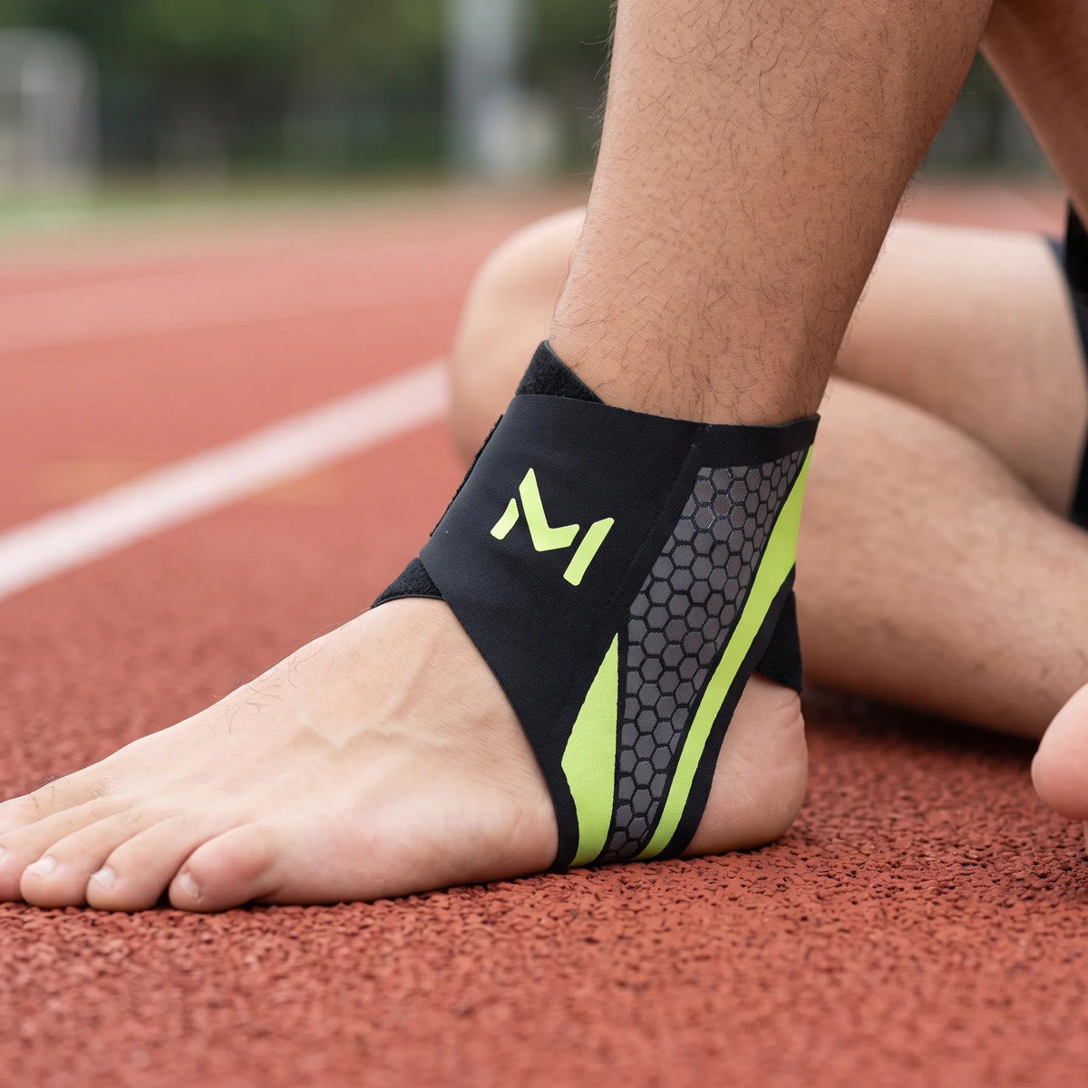 Figure Eight Strap Ankle Brace Support Sleeve
