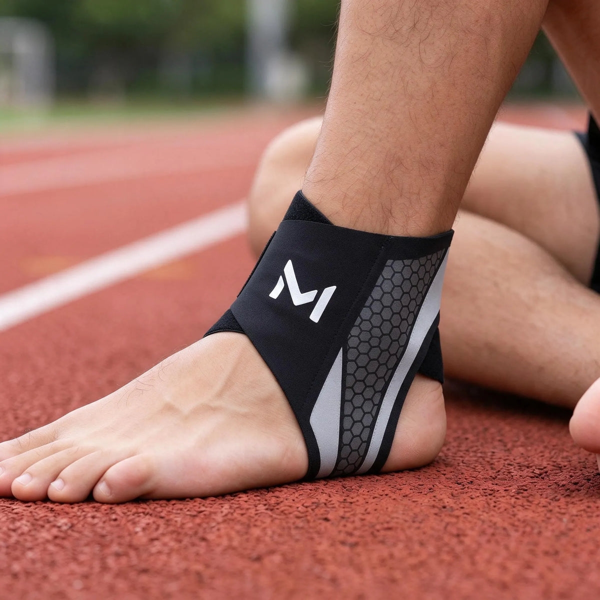 Figure Eight Strap Ankle Brace Support Sleeve