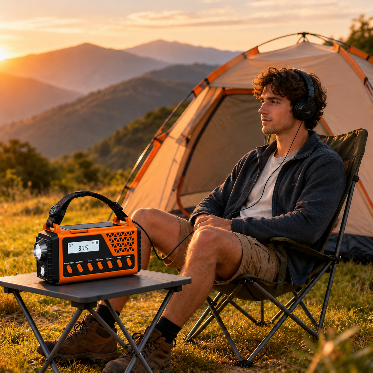 Thrives Outdoor | Crankoni Hand Crank Emergency Radio