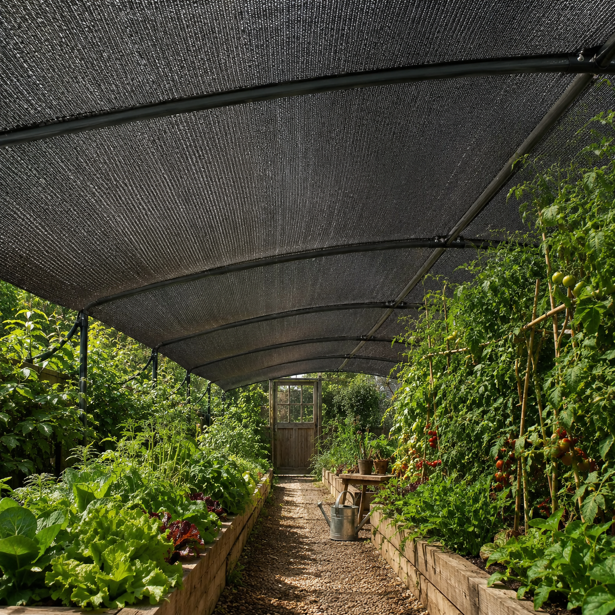 Greenhouse Sun Shade Mesh Cover