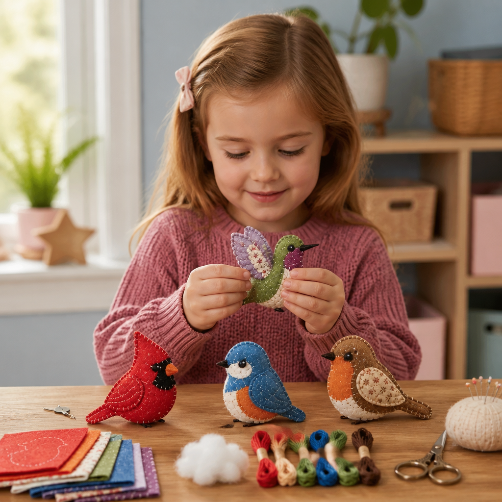 DIY Plush Sewing Kit – Sew Your Own Cute Figure