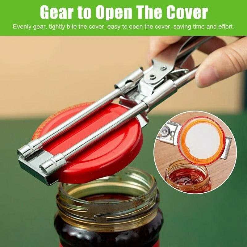 Adjustable Stainless Steel Jar Opener
