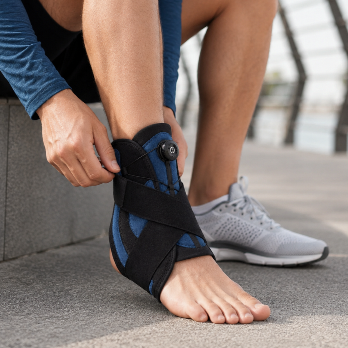 Match Ready Dial Fit Lateral Ankle Support