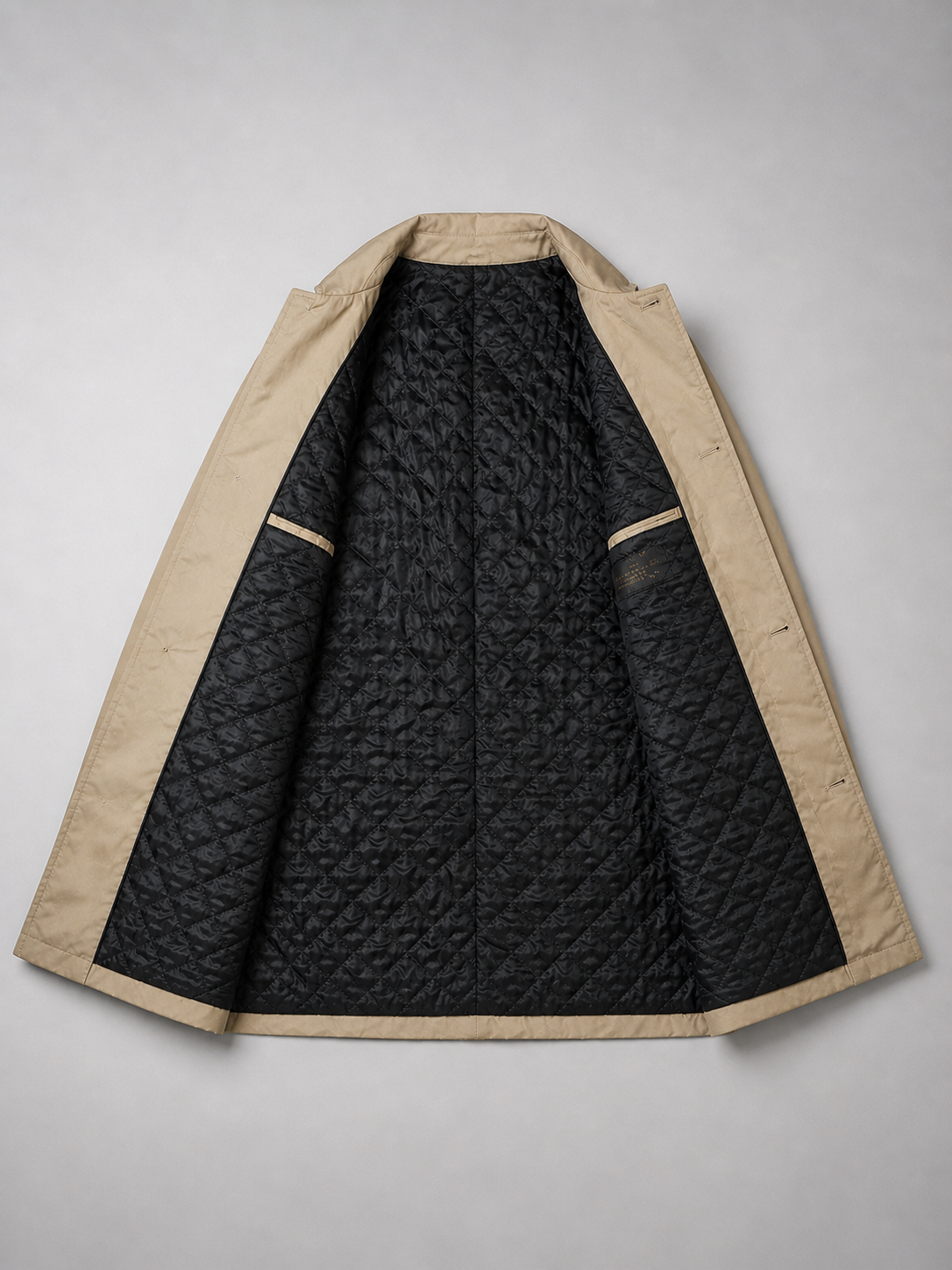 Men's Coat with Classic Cut and Elegant Silhouette