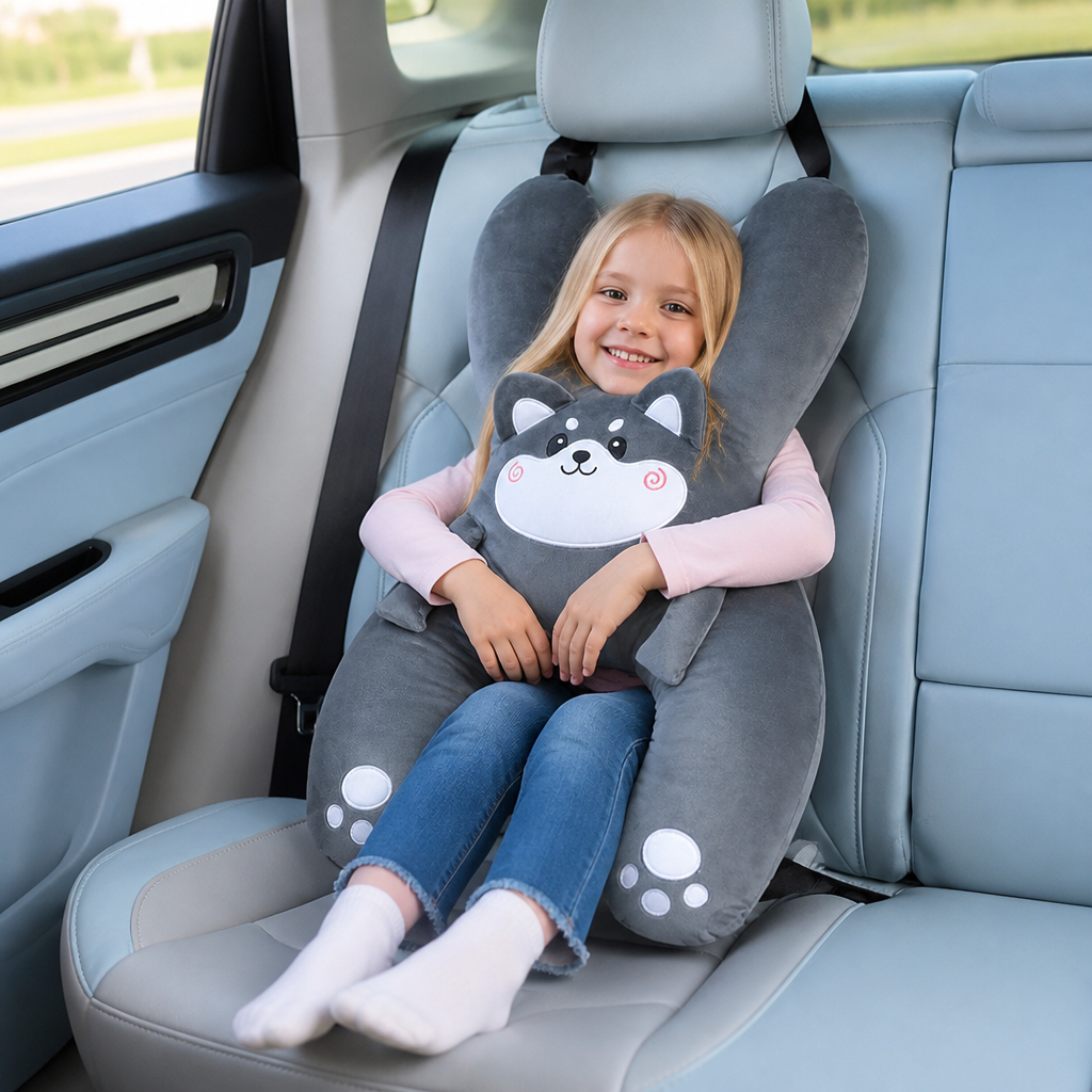 Children's Travel Pillow for Sleeping and Head Support