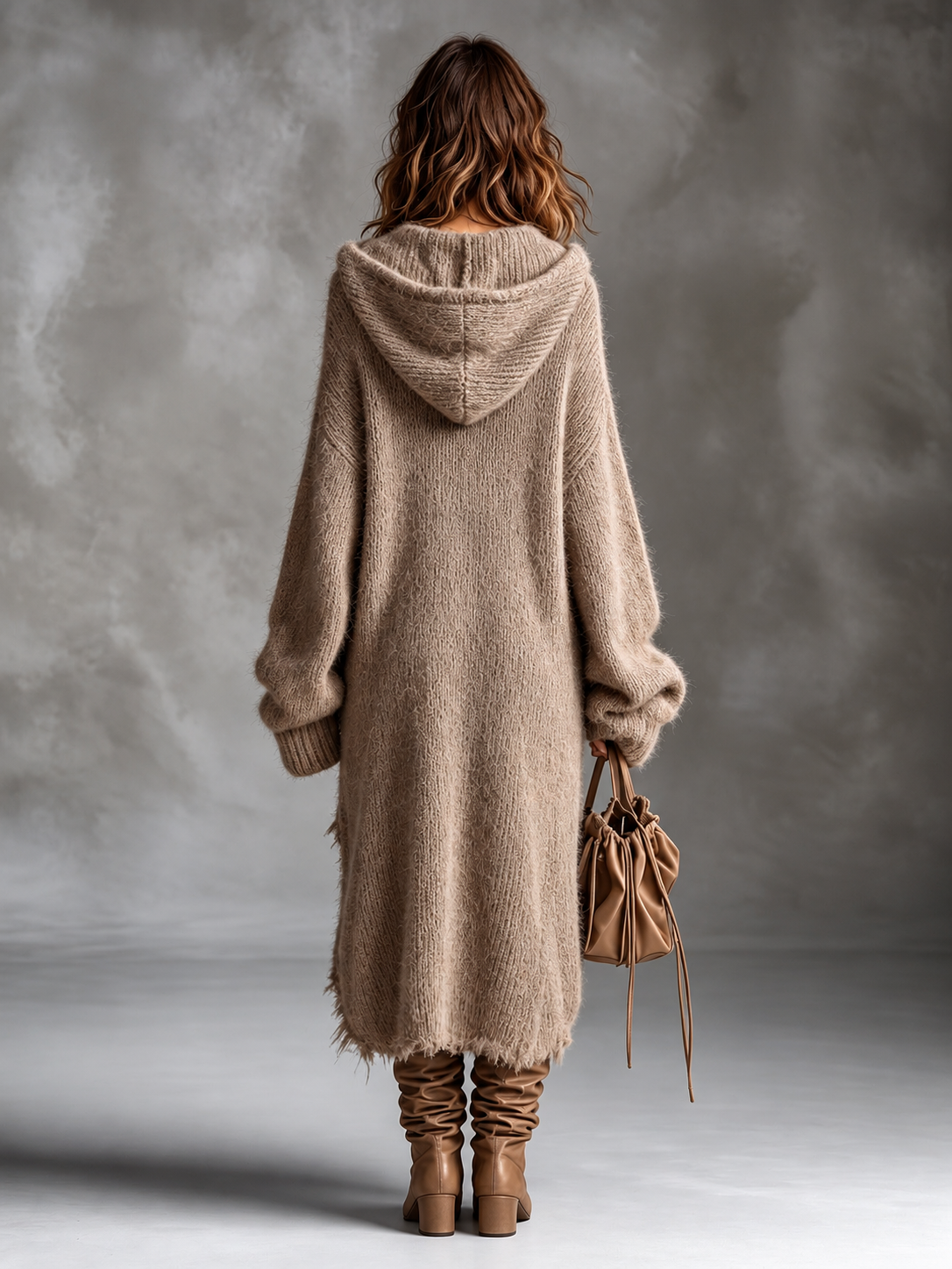 Hooded Midi Dress