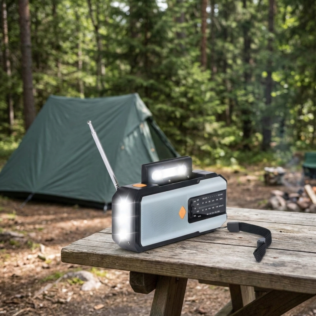 Thrives Outdoor | StormLumen Portable Hand Crank Radio