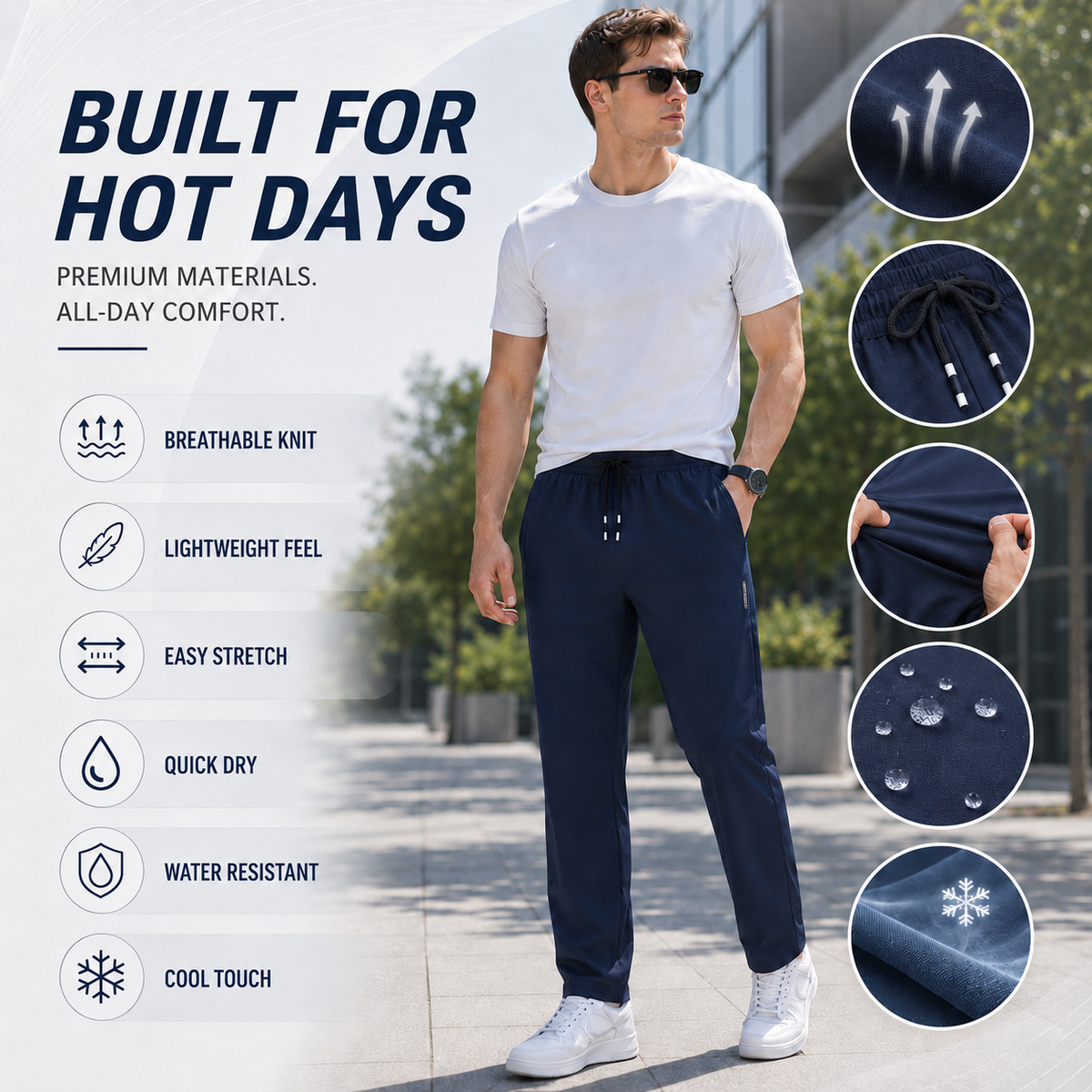 Thrives Outdoor | Aeriflex Lightweight Running Pants