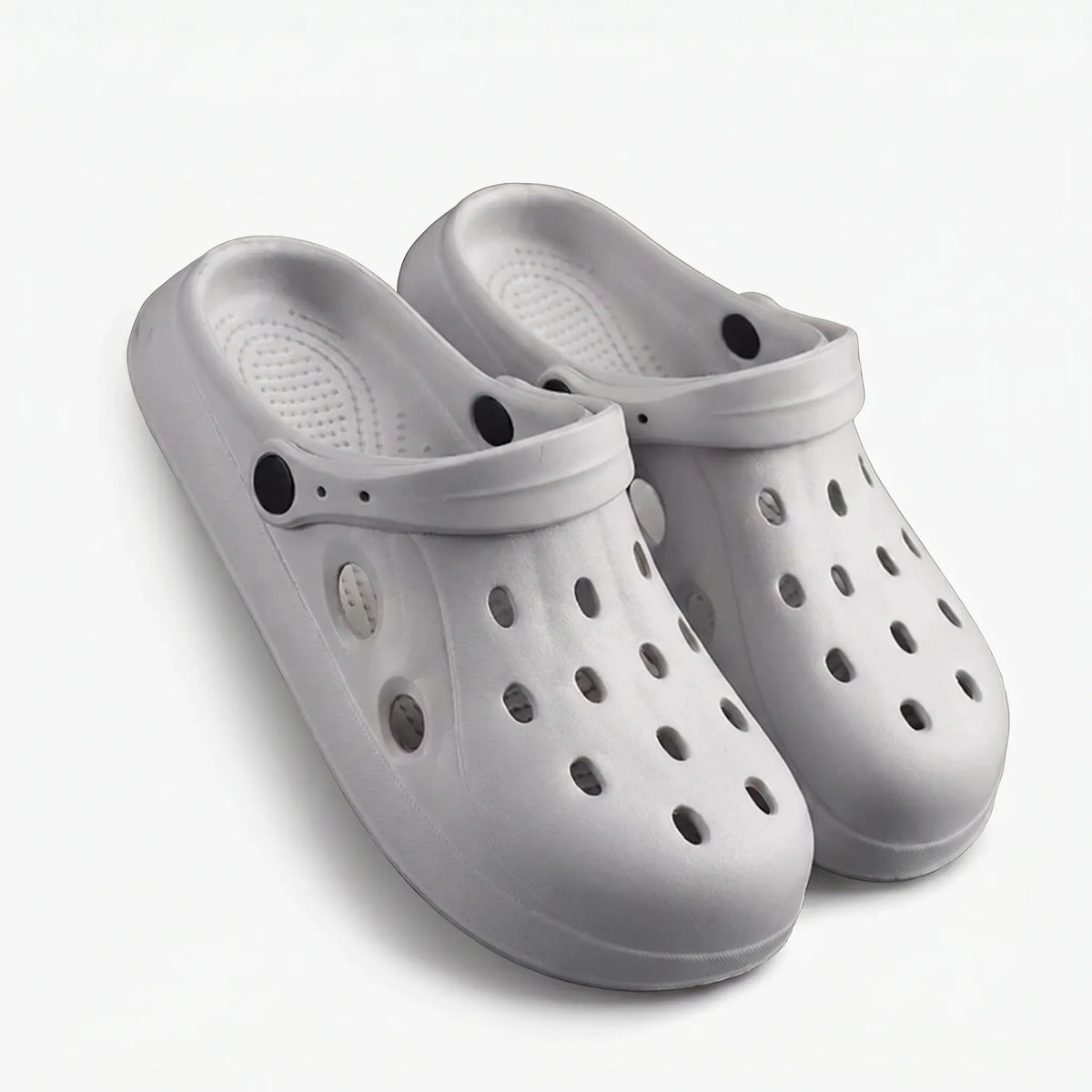 Garden clogs slip-on breathable wide toe box non-slip sole