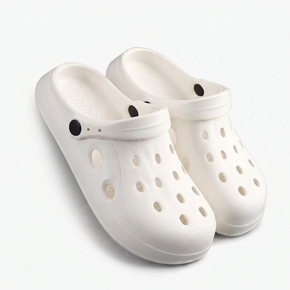 Garden clogs slip-on breathable wide toe box non-slip sole