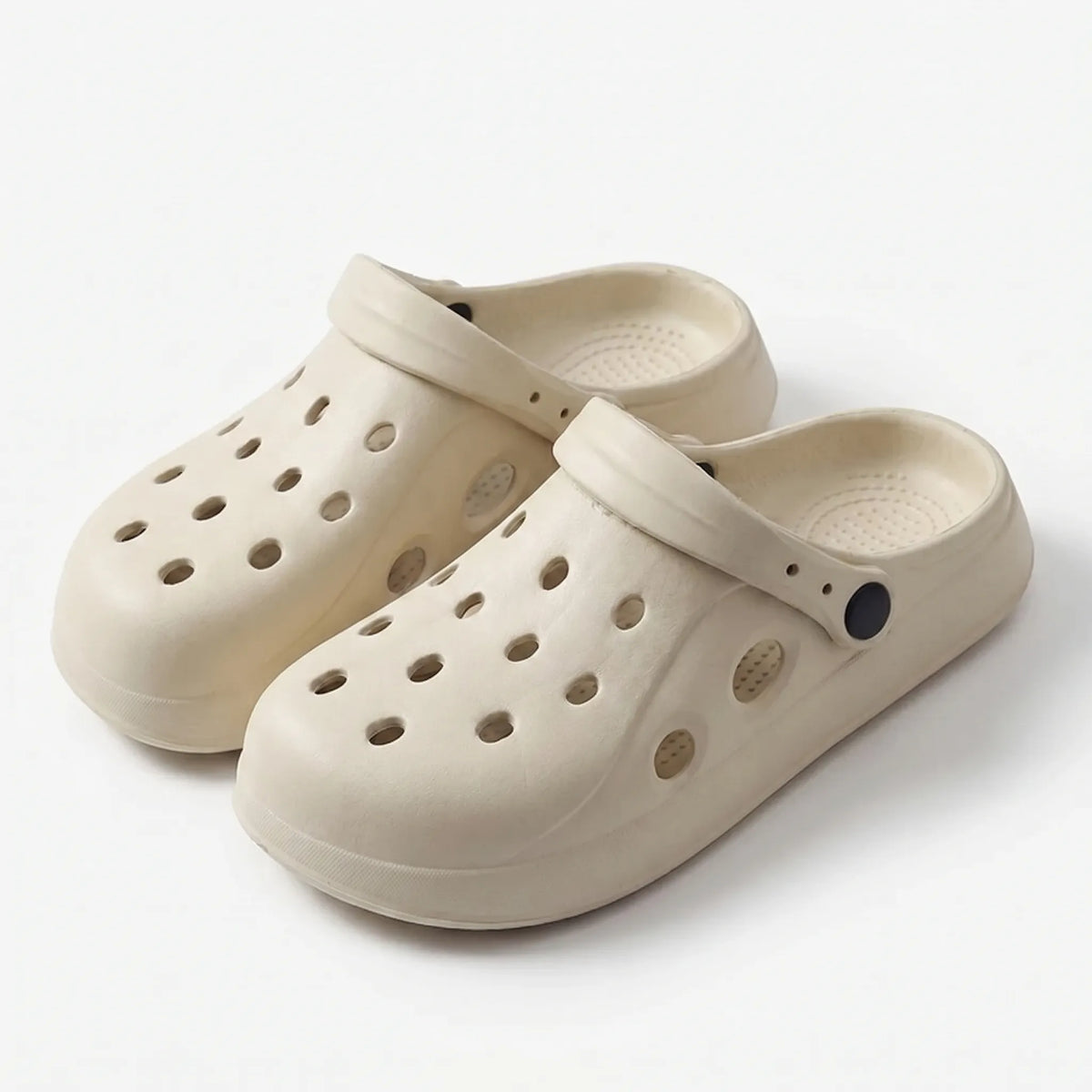 Garden clogs slip-on breathable wide toe box non-slip sole