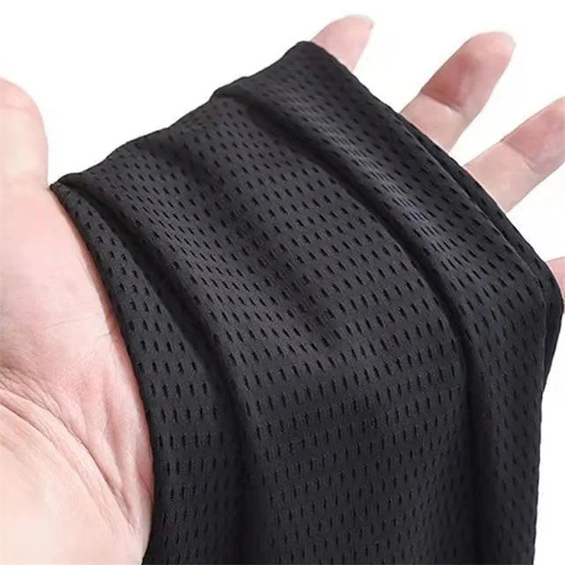 Quick-dry breathable jogging pants with ankle taper and adjustable waistband