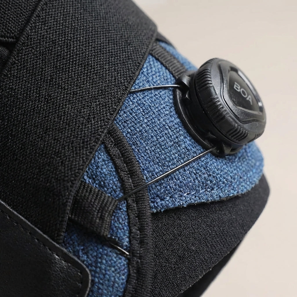 Ankle support wrap with adjustable compression and cross straps
