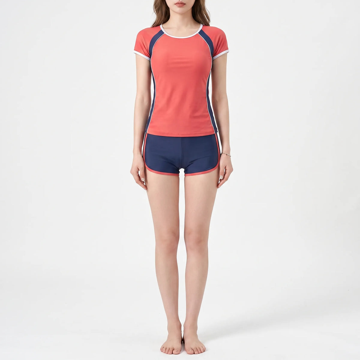 Nordspur | AquaGlide Two-Piece Women's Rash Guard Set