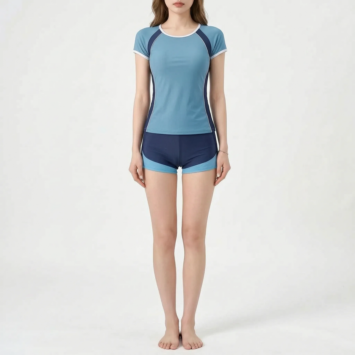 Nordspur | AquaGlide Two-Piece Women's Rash Guard Set