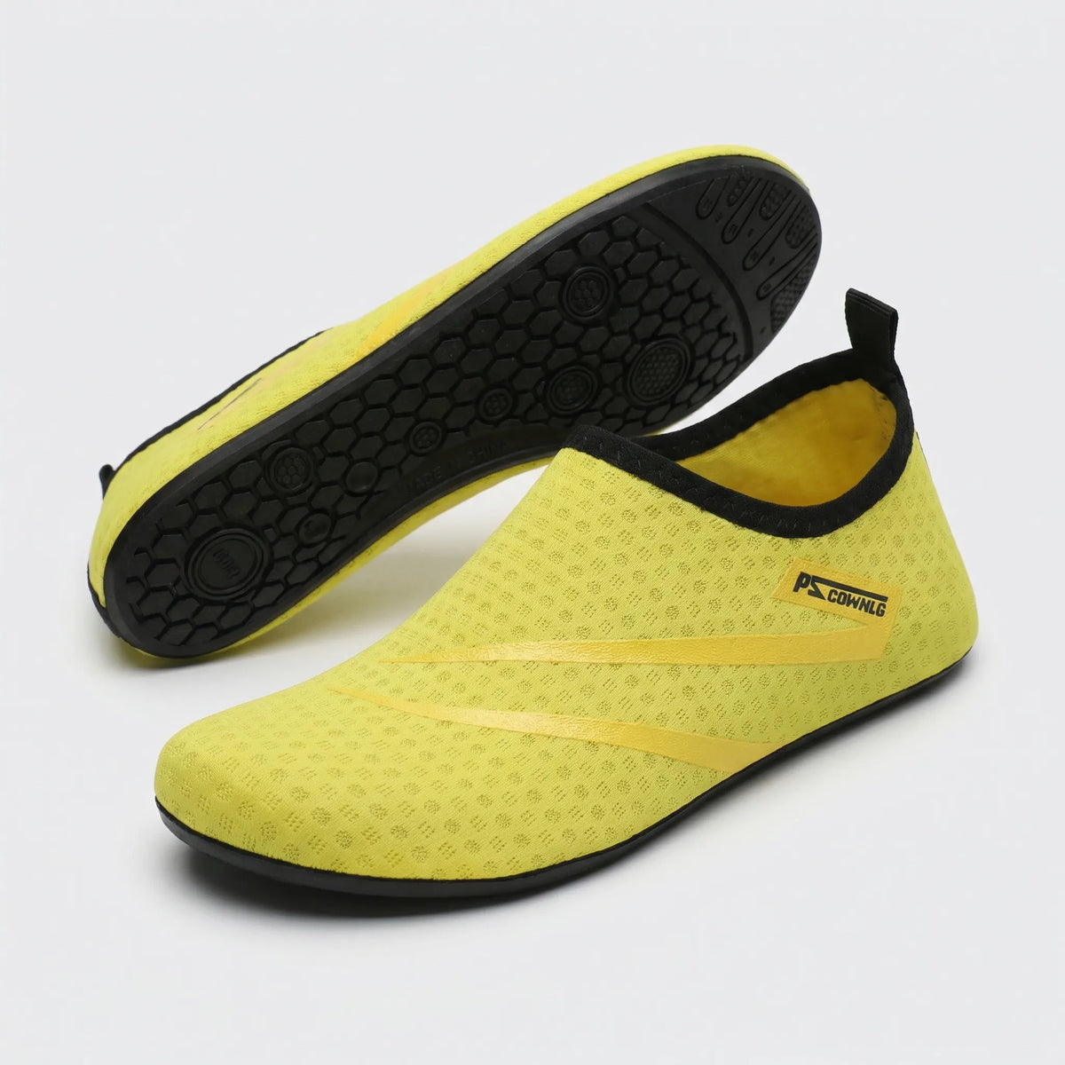 Kids water shoes quick-dry slip-on barefoot design with grip sole