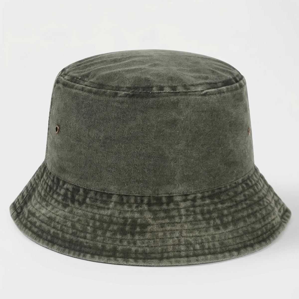 Unisex bucket hat with wide brim for sun protection and outdoor wear