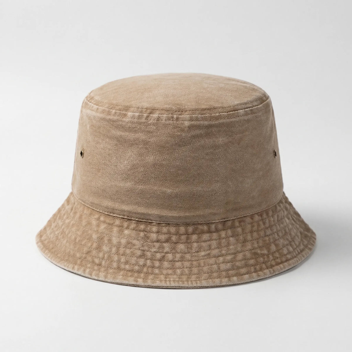 Unisex bucket hat with wide brim for sun protection and outdoor wear