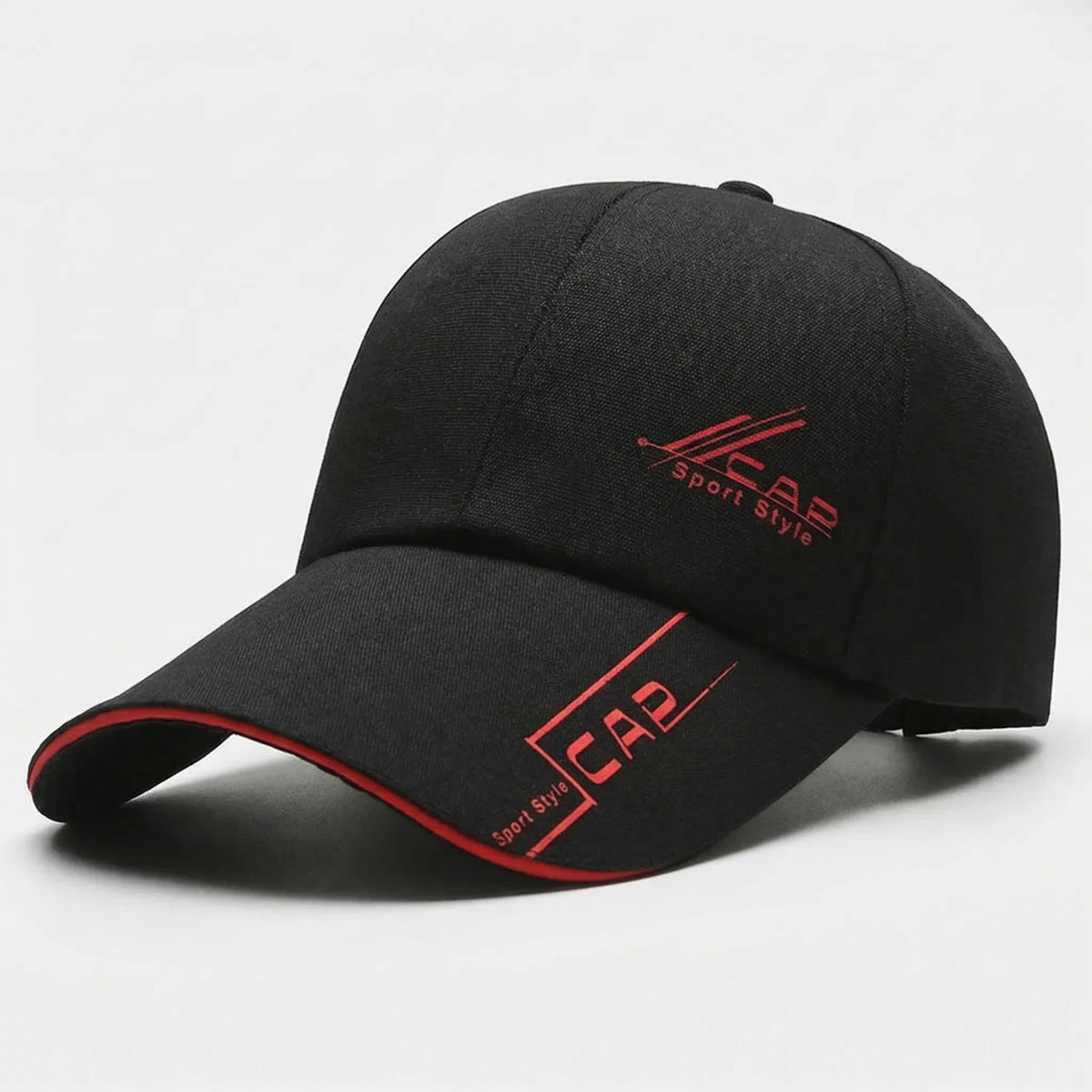 Extended visor baseball cap for outdoor activities and sun protection