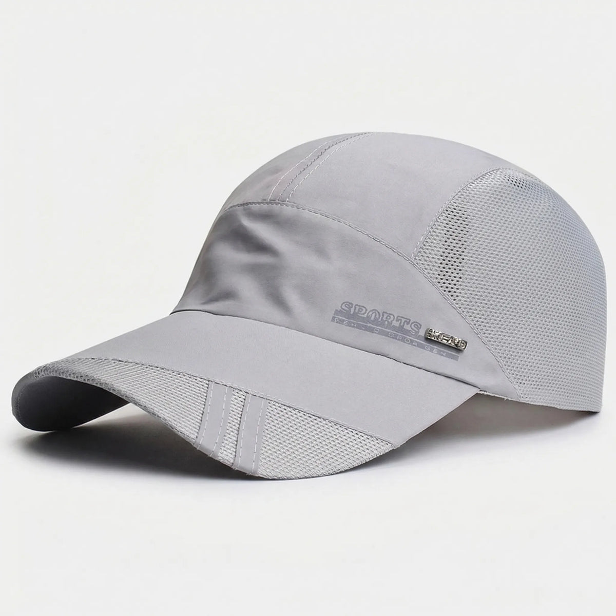 Breathable mesh baseball cap for sports and outdoor activities