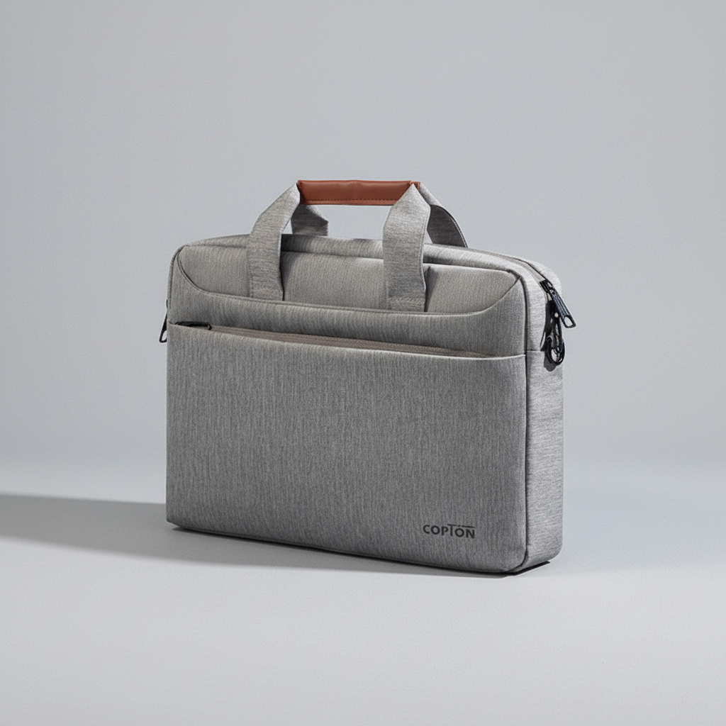 Professional laptop messenger bag with padded protection
