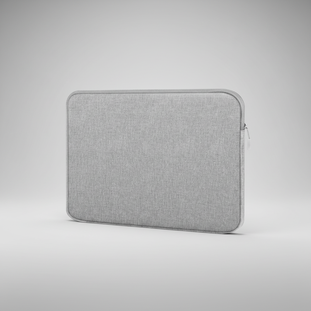 Business slim laptop sleeve nylon water-resistant protection