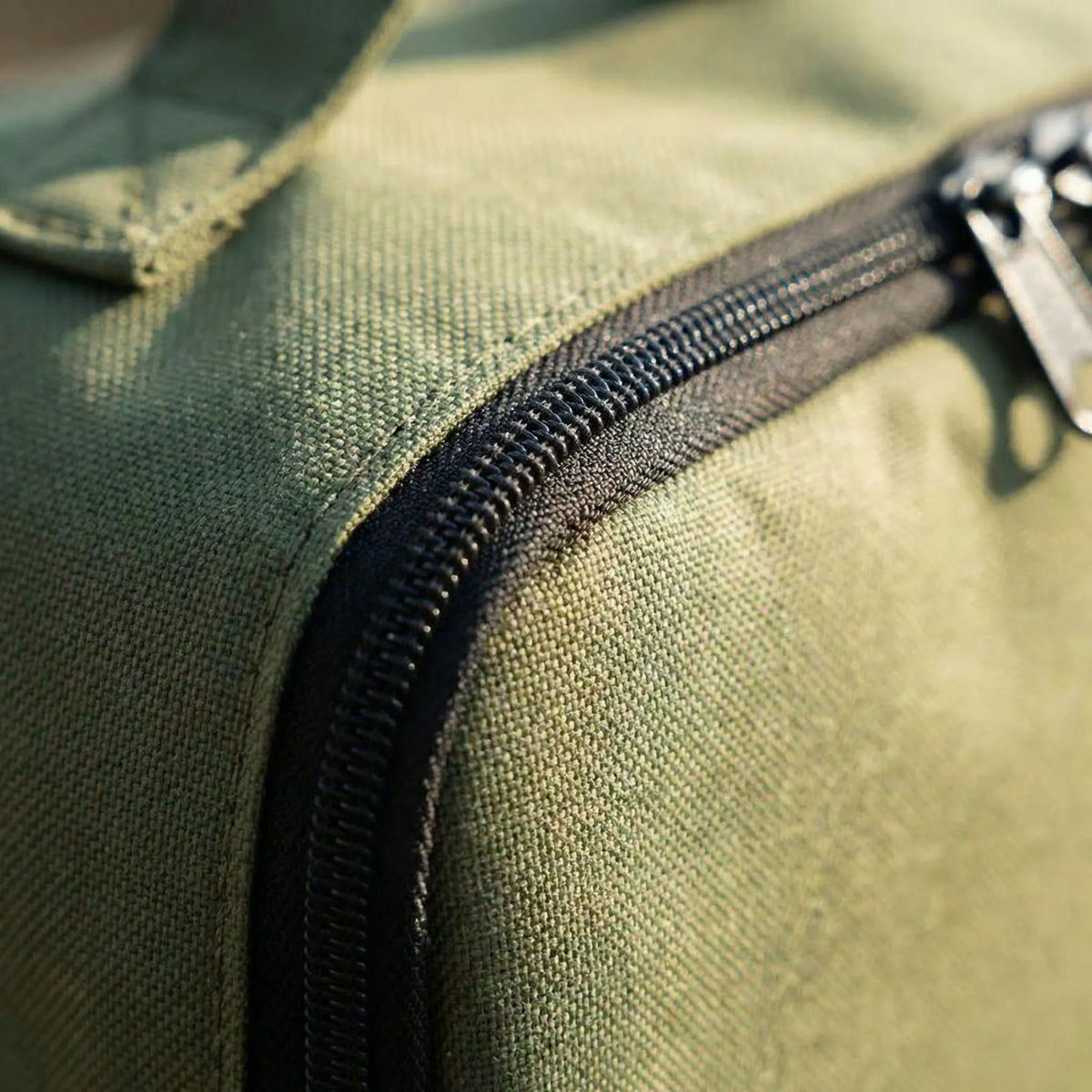 Portable canister storage bag with breathable lining and weather resistance