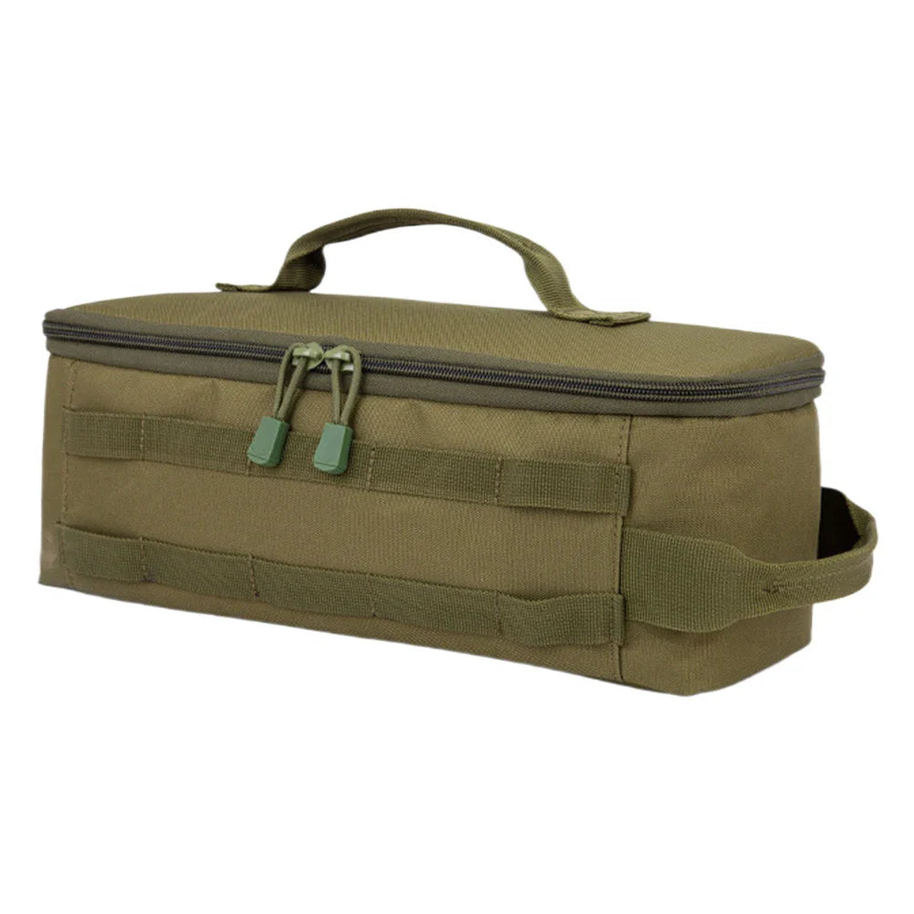 Large rectangular carry bag for camping gas canisters and stoves