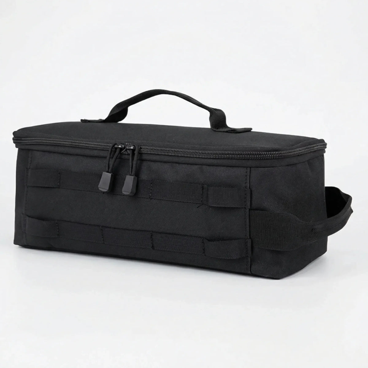 Large rectangular carry bag for camping gas canisters and stoves