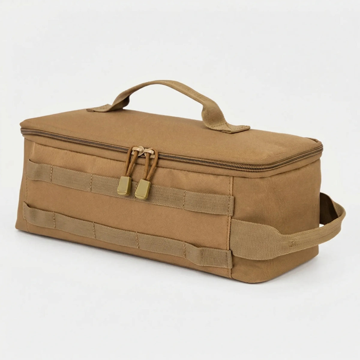 Large rectangular carry bag for camping gas canisters and stoves