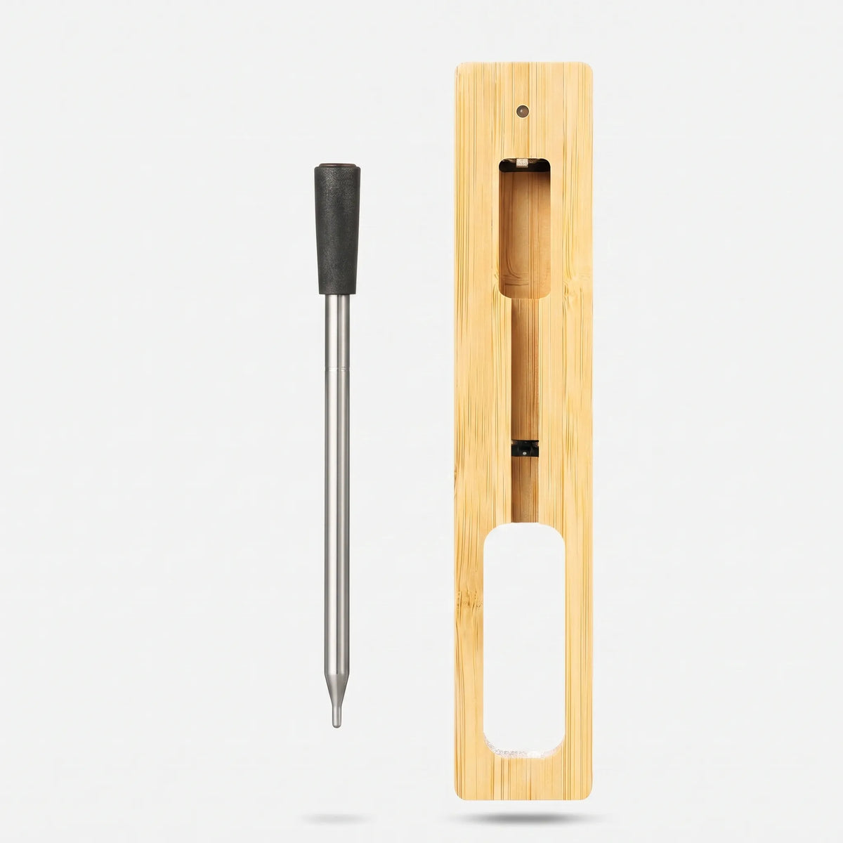 Wireless food thermometer with dual probes and Bluetooth connectivity