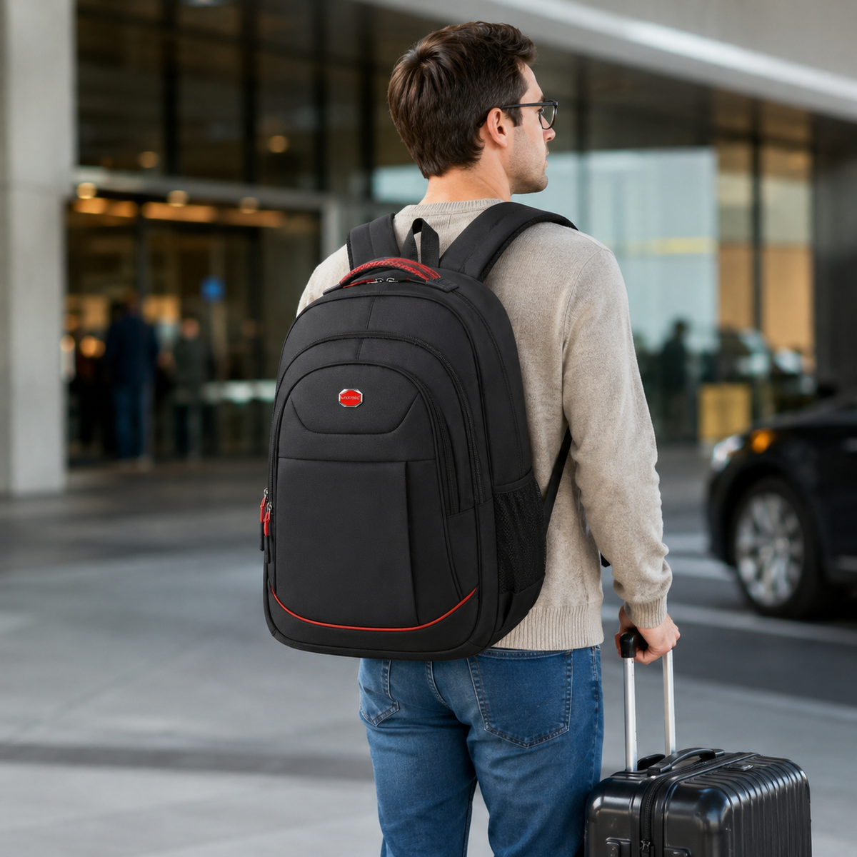 Thrives Outdoor | Carryal Large Capacity Multi-Compartment Backpack