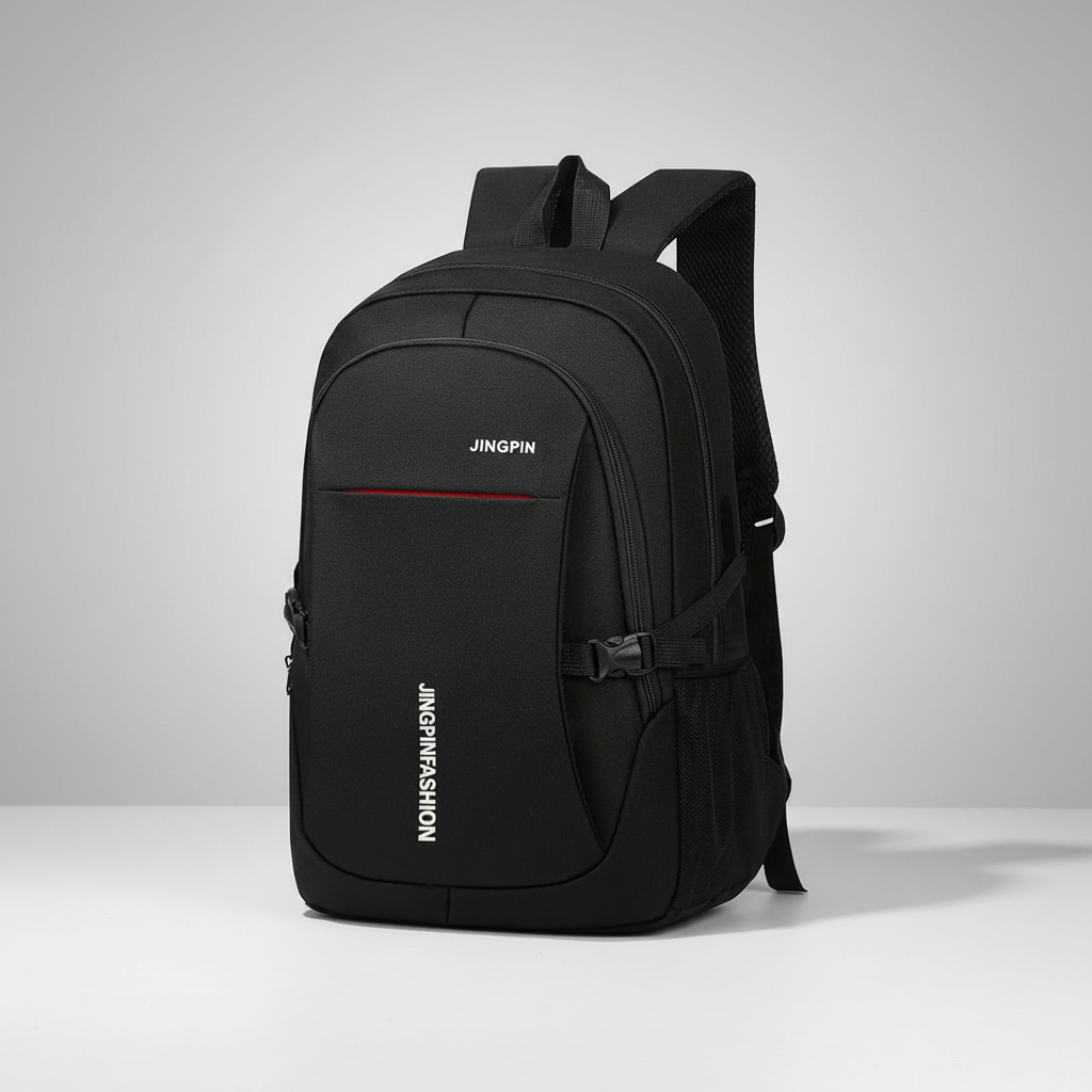 Lightweight day backpack with padded straps and organised compartments